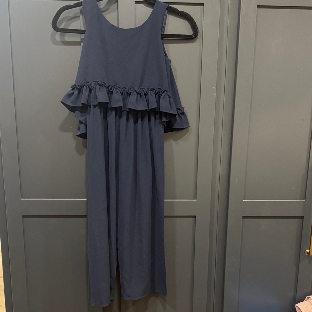 Bonnie Jean Midnight Blue Jumpsuit